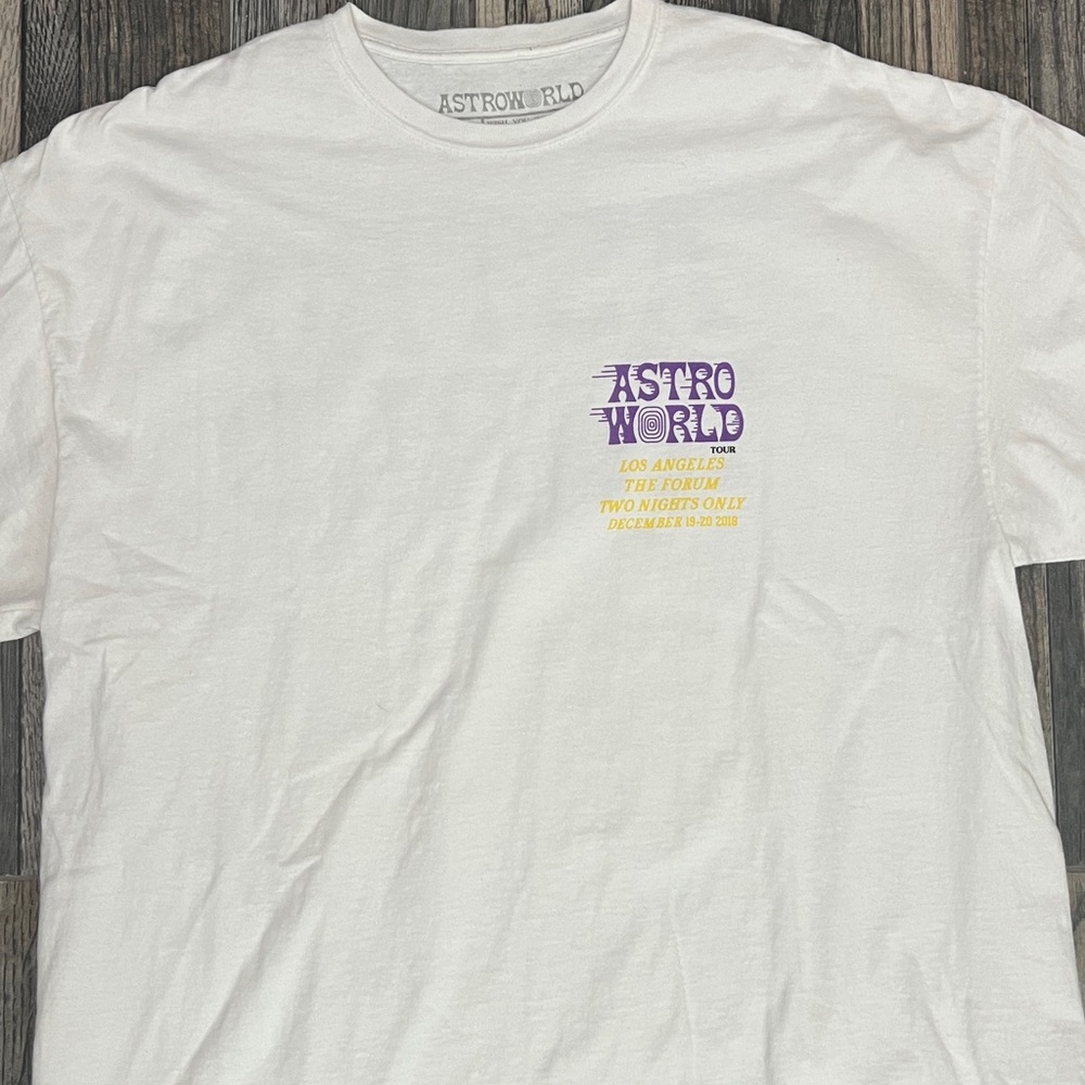 🔥🔥 TRAVIS SCOTT ASTROWORLD Cactus‎ Jack RAP Music Concert Tour  2XL - RARE! - Picture 9 of 11